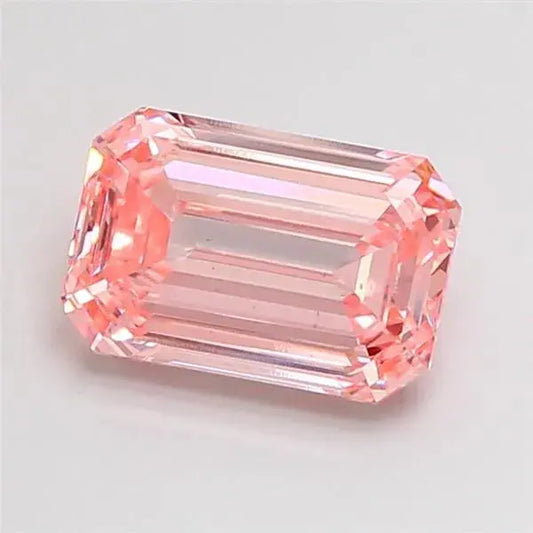 3.05ct Emerald Pink Lab Grown Diamond (Colour Fancy Intense Pink, Clarity VS1, IGI Certified) - AG & CO Jewellery
