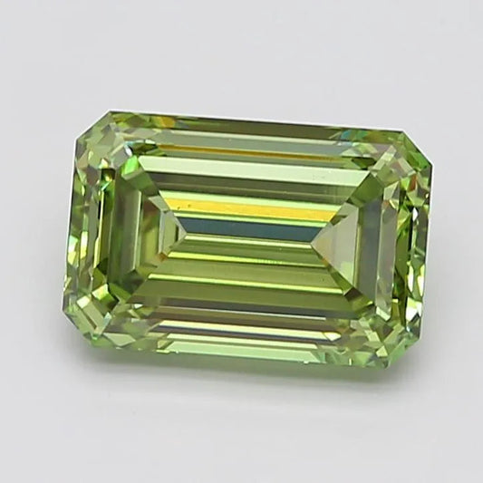 5.24ct Emerald Lab Grown Diamond (Colour Fancy Vivid Green, Clarity VS1, IGI Certified) AG & CO Jewellery