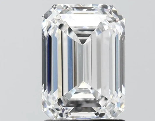 2.01ct Emerald Lab Grown Diamond (Colour D, Clarity IF, IGI Certified) AG & CO Jewellery