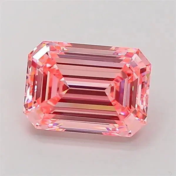 4.01ct emerald pink lab grown diamond (colour fancy vivid pink, clarity vvs2, igi certified) - ag & co jewellery
