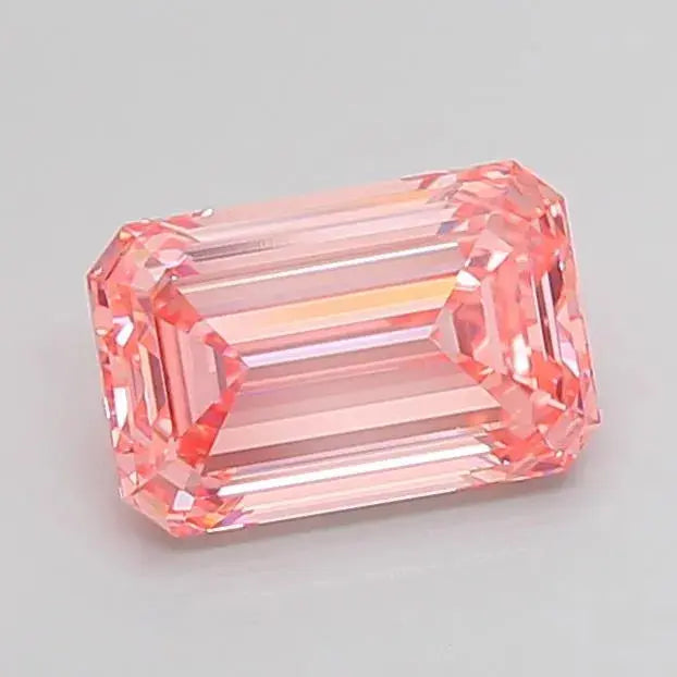 3.00ct Emerald Pink Lab Grown Diamond (Colour Fancy Vivid Pink, Clarity VS1, IGI Certified) - AG & CO Jewellery