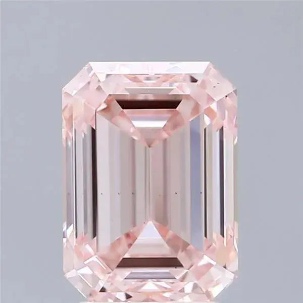 3.06ct Emerald Pink Lab Grown Diamond (Colour Fancy Pink, Clarity VS1, IGI Certified) - AG & CO Jewellery