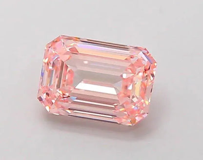 2.00ct Emerald Lab Grown Diamond (Colour Fancy Intense Pink, Clarity VS2, IGI Certified) - AG & CO Jewellery