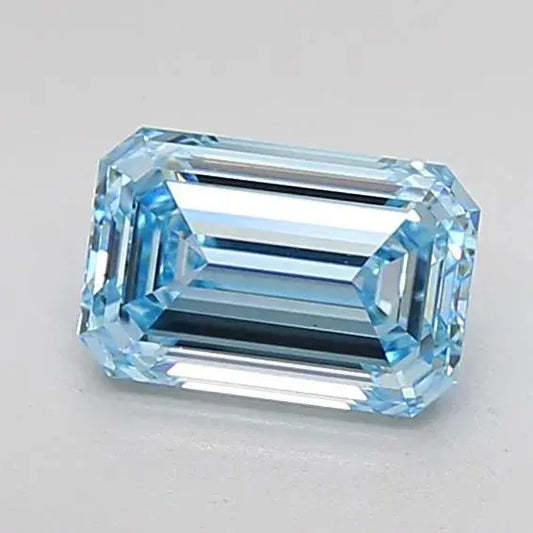 2.00ct Emerald Lab Grown Diamond (Colour Fancy Intense Blue, Clarity VS1, IGI Certified) - AG & CO Jewellery