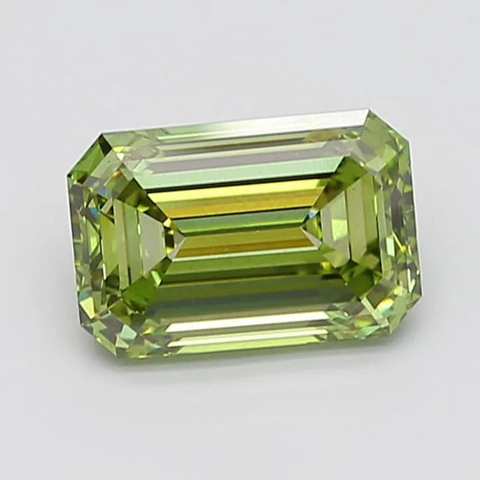 4.71ct Emerald Lab Grown Diamond (Colour Fancy Vivid Green, Clarity VS2, IGI Certified) AG & CO Jewellery