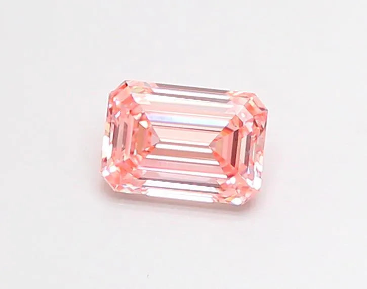 1.00ct Emerald Lab Grown Diamond (Colour Fancy Intense Pink, Clarity VS2, IGI Certified) AG & CO Jewellery