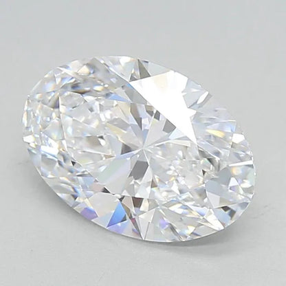3.08ct Oval Lab Grown Diamond (Colour D, Clarity VVS1, IGI Certified) AG & CO Jewellery