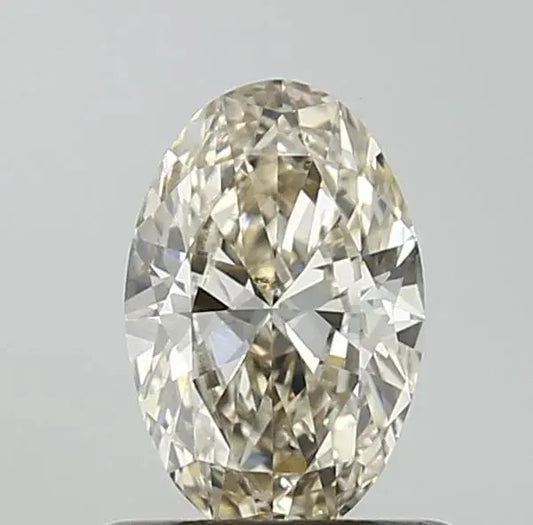 0.61ct Oval Natural Diamond (Colour J, Clarity VS2, Cut VG, IGI Certified) - AG & CO Jewellery