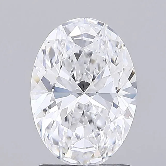 1.46ct Oval Lab Grown Diamond (Colour D, Clarity VVS2, IGI Certified) AG & CO Jewellery
