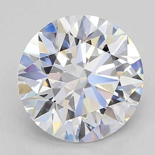 3.07ct Round Lab Grown Diamond (Colour E, Clarity VVS1, Cut ID, IGI Certified) AG & CO Jewellery