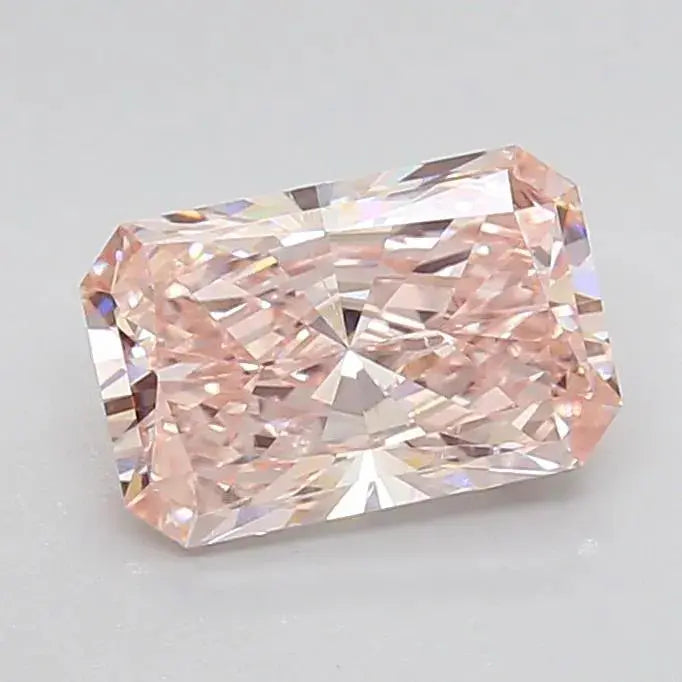 2.13ct Radiant Lab Grown Diamond (Colour Fancy Intense Pink, Clarity SI2, IGI Certified) - AG & CO Jewellery