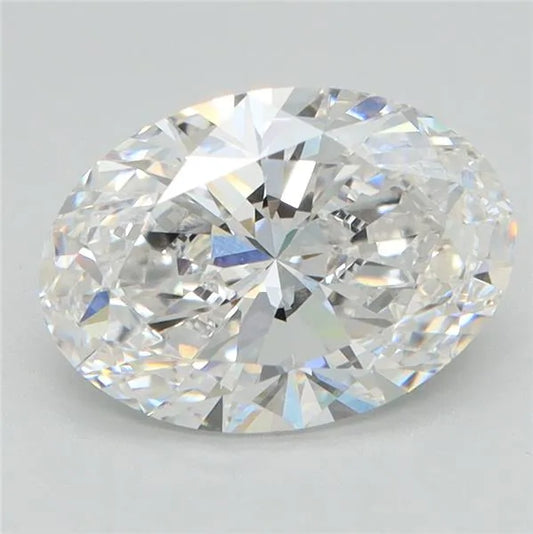 2.79ct Oval Lab Grown Diamond (Colour F, Clarity VVS2, IGI)