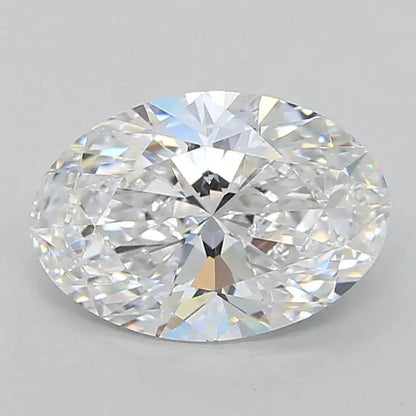 3.58ct Oval Lab Grown Diamond (Colour D, Clarity VVS1, IGI Certified) - AG & CO Jewellery