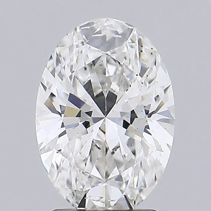 2.18ct Oval Lab Grown Diamond (Colour G, Clarity SI1, Cut EX, IGI Certified) AG & CO Jewellery