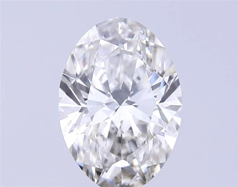 1.13ct oval lab grown diamond (colour h, clarity vvs2, igi certified)