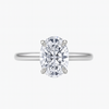 Emerald / 9K White Gold