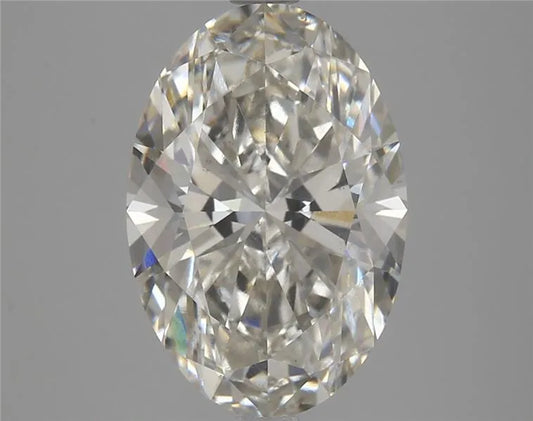 4.07ct Oval Lab Grown Diamond (Colour I, Clarity VS2, IGI)