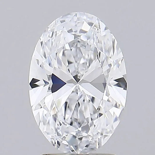 2.32ct Oval Lab Grown Diamond (Colour E, Clarity IF, IGI Certified) AG & CO Jewellery