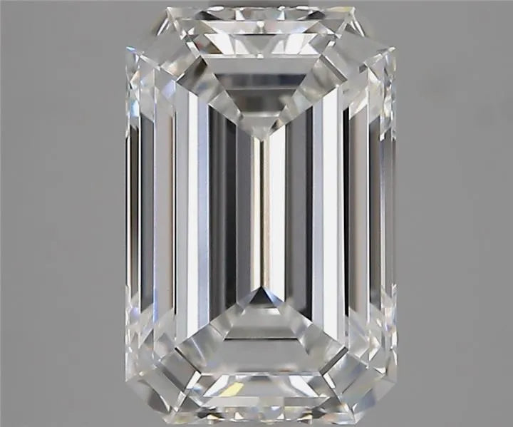 3.28ct Emerald Lab Grown Diamond (Colour E, Clarity VVS2, IGI Certified) AG & CO Jewellery