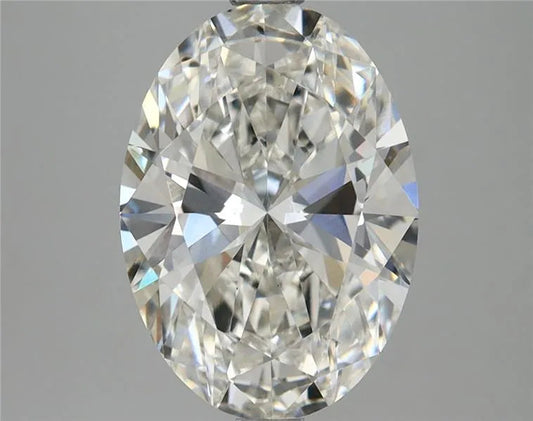 3.69ct Oval Lab Grown Diamond (Colour G, Clarity SI1, IGI Certified) AG & CO Jewellery