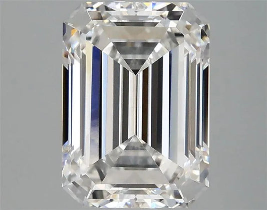 3.10ct Emerald Lab Grown Diamond (Colour E, Clarity VVS2, IGI Certified) AG & CO Jewellery