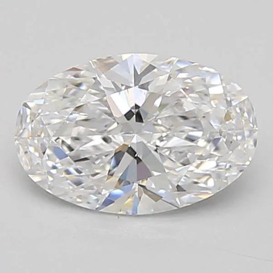 0.96ct Oval Lab Grown Diamond (Colour D, Clarity VVS2, Cut EX, IGI Certified) AG & CO Jewellery