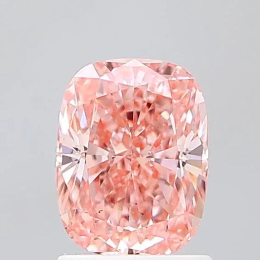1.52ct Cushion modified Lab Grown Diamond (Colour Fancy Vivid Pink, Clarity VS2, IGI Certified) AG & CO Jewellery