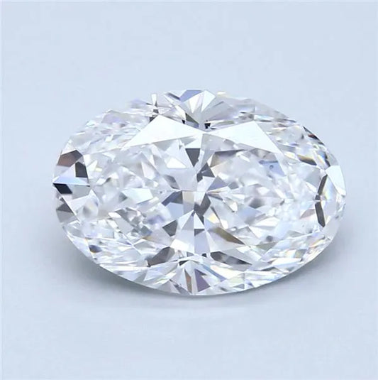 3.30ct Oval Natural Diamond (Colour D, Clarity VS2, Cut VG, GIA)