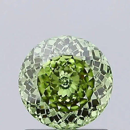 1.05ct Portuguese Cut  Lab Grown Diamond (Colour Fancy Vivid Green, Clarity VS1, IGI Certified) - AG & CO Jewellery