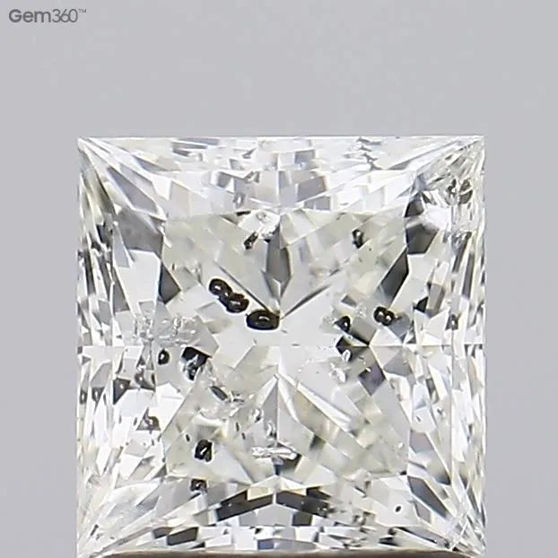 1.60ct princess natural diamond (colour i, clarity i1, cut vg, igi certified) ag & co jewellery