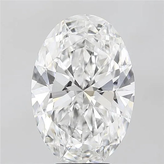 5.10ct Oval Lab Grown Diamond (Colour D, Clarity VS1, IGI Certified) AG & CO Jewellery