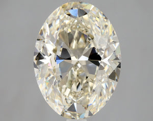3.28 Carat L-VS1 Oval Cut Diamond