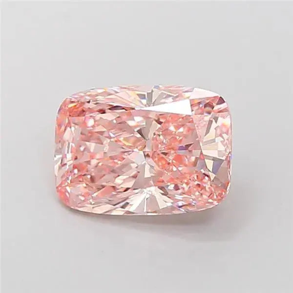 3.00ct Cushion modified Lab Grown Diamond (Colour Fancy Intense Pink, Clarity VS1, IGI Certified) - AG & CO Jewellery