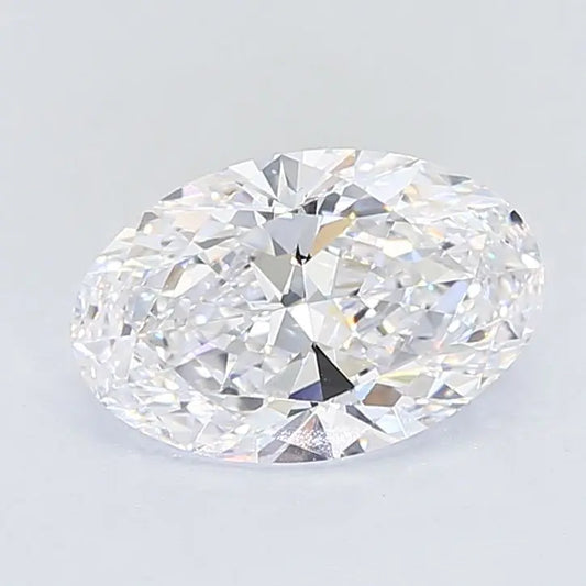 3.00ct E VVS2 Oval Modified Brilliant Cut Lab Diamond – IGI Certified AG & CO Jewellery