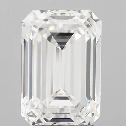 3.00ct Emerald Lab Grown Diamond (Colour D, Clarity VVS2, IGI Certified) AG & CO Jewellery