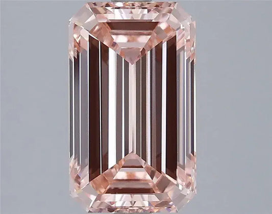 3.00ct Emerald Lab Grown Diamond (Colour Fancy Intense Pink, Clarity VVS2, IGI Certified)