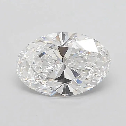 3.00ct Oval Lab Grown Diamond (Colour D, Clarity IF, IGI Certified) AG & CO Jewellery