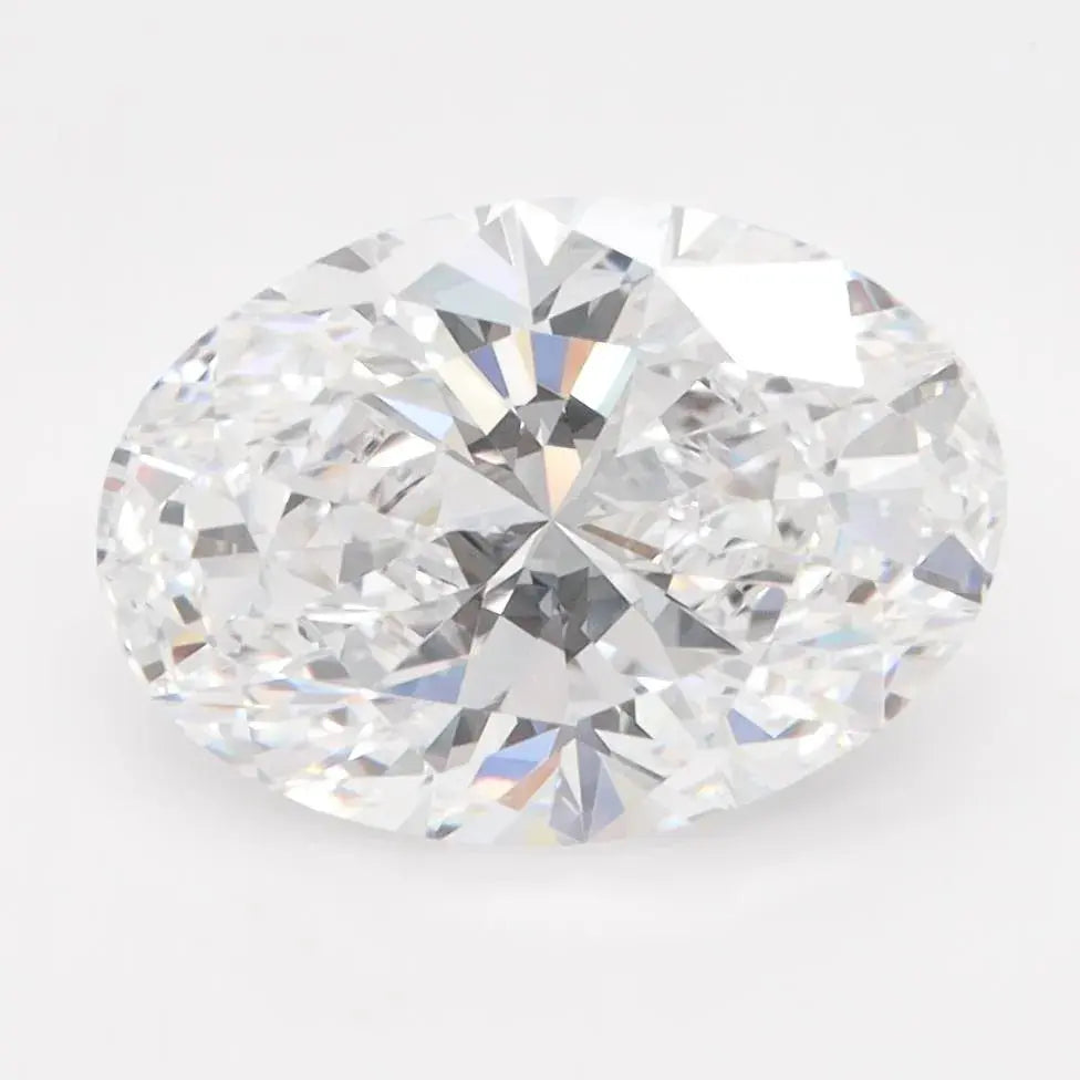 3.00ct Oval Lab Grown Diamond (Colour D, Clarity VVS1, GIA Certified) AG & CO Jewellery