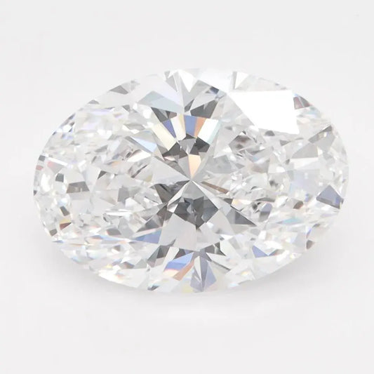 3.00ct Oval Lab Grown Diamond (Colour D, Clarity VVS1, GIA Certified) AG & CO Jewellery