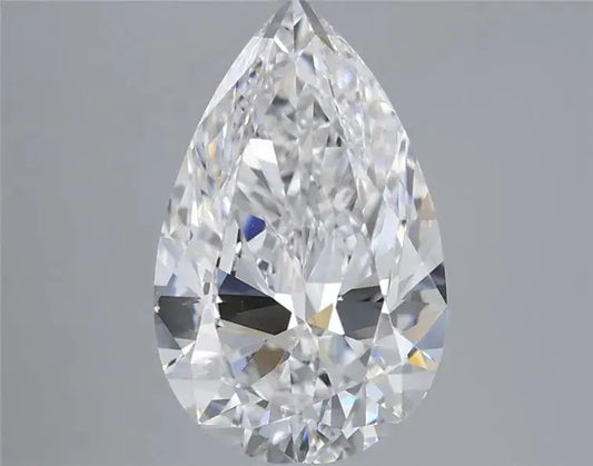 3.00ct Pear Natural Diamond (Colour D, Clarity VS1, GIA Certified) AG & CO Jewellery