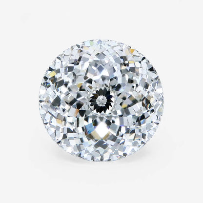 4.00ct Portuguese Cut Round Lab Grown Diamond