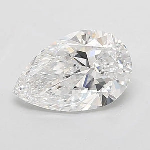 3.01 Carat D-VVS2 Pear Lab Diamond