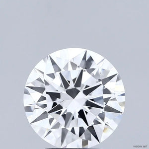3.01 Carat D-VVS2 Round Lab Diamond