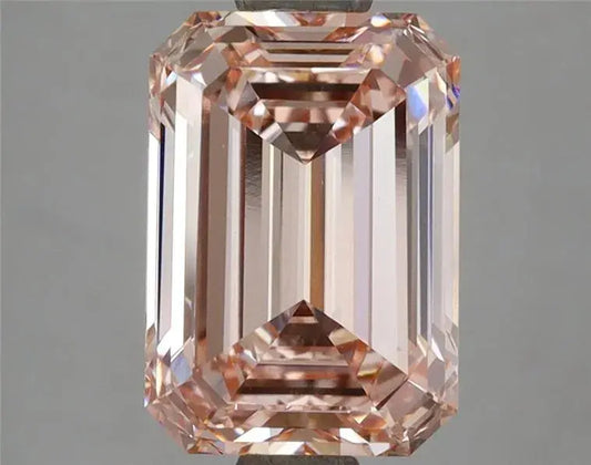 3.01ct Emerald Lab Grown Diamond (Colour Fancy Intense Pink, Clarity VS1, IGI Certified) AG & CO Jewellery