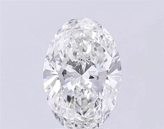 3.01ct Oval Lab Grown Diamond (Colour F, Clarity VS1, IGI Certified)