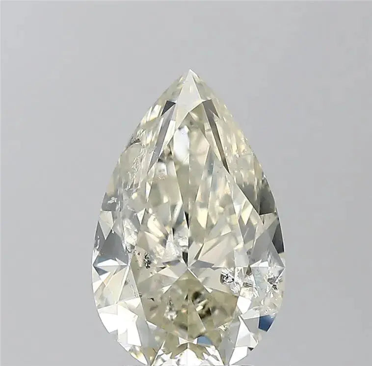 3.01ct Pear Natural Diamond (Colour K, Clarity SI2, Cut VG, IGI Certified) AG & CO Jewellery