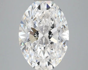 3.02 Carat D-VS1 Oval Lab Diamond