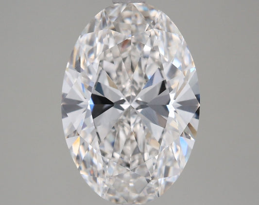 3.02 Carat F-VVS2 Oval Lab Diamond AG & CO Jewellery