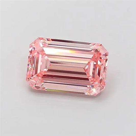 3.02ct Emerald Pink Lab Grown Diamond (Colour Fancy Intense Pink, Clarity VS1, IGI Certified) - AG & CO Jewellery