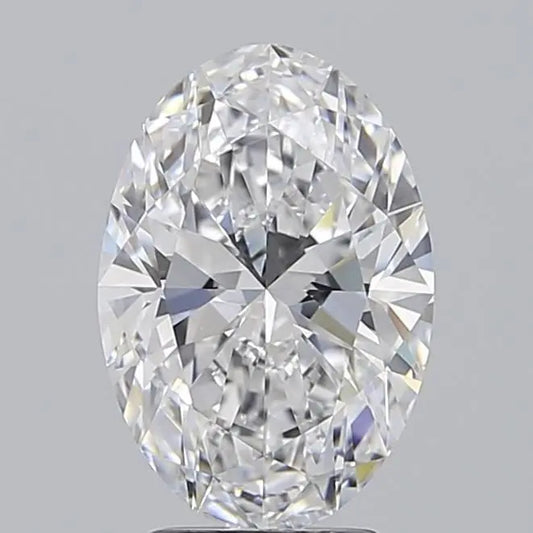 3.03 Carat D-IF Oval Lab Diamond AG & CO Jewellery